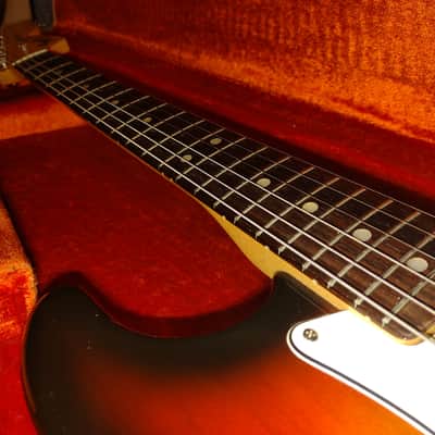 1969 Fender Stratocaster Sunburst w/Rosewood Board- All Original! Hendrix-era Strat & Case- Video Demo image 7