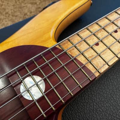 Fodera Monarch Deluxe 5 string bass guitar Yin Yang image 12