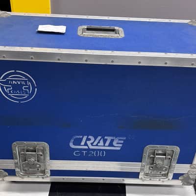Crate GT 200 Amplifier Anvil Road Case 1990s - Blue image 3