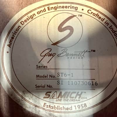 Samick Greg Bennett Parlor ST6-1 image 9