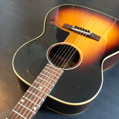 1960 Gibson LG-2 Sunburst vintage X-bracing image 9