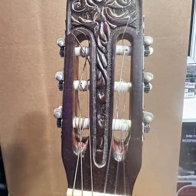 Vintage Giannini AWN71 Acoustic Guitar – Playable, Needs Restoration image 23