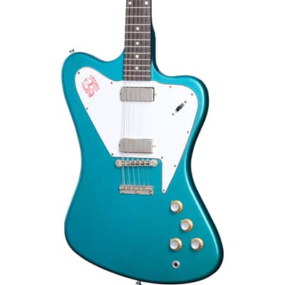 Gibson 1965 Non-Reverse Firebird V 12-String Reissue Electric Guitar - Aqua Mist VOS image 1