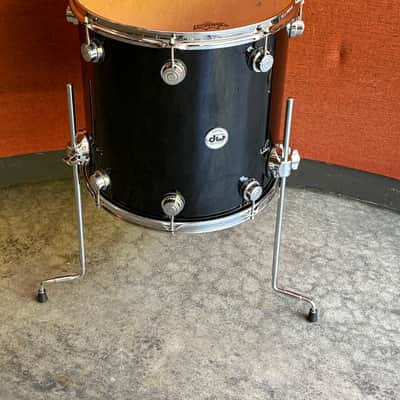 DW Collector’s Series 2025 16x16 Floor Tom Piano Black image 1