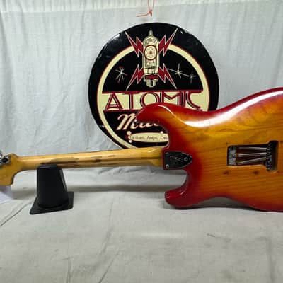 Fender USA Stratocaster Guitar with Case - neck has been re-fin'd / re-fretted / re-shaped 1982 image 8