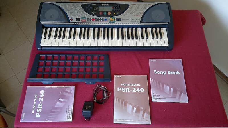 Yamaha portatone PSR 240 MIDI vintage keyboard image 1