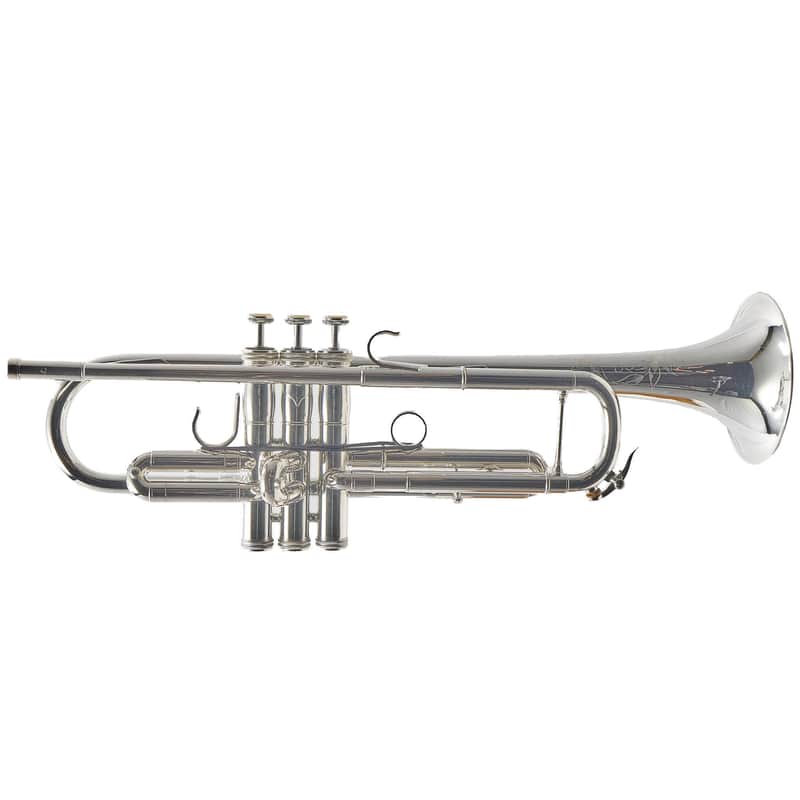 S.E. Shires Q10RS Q-Series Professional Bb Trumpet in Silver Plate SN Q33774 image 1