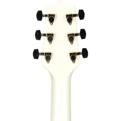 Takamine GD37CE Acoustic-Electric Guitar (with Gig Bag), Pearl White image 8