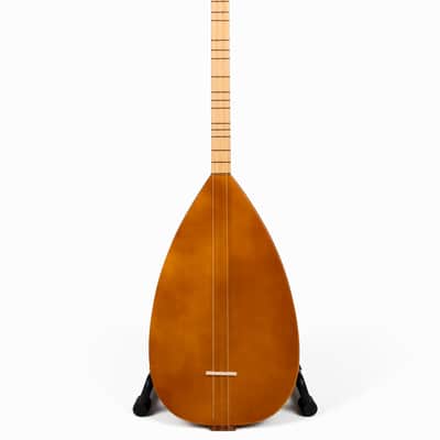 Turkish Long Neck Saz Cherry Wood with Pickup & Classic Spruce Top image 3