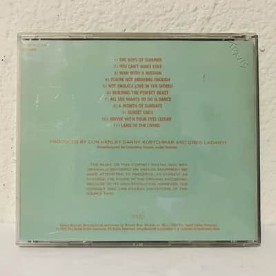 Don Henley Building The Perfect Beast CD Solo Album The Eagles Singer Drummer image 2