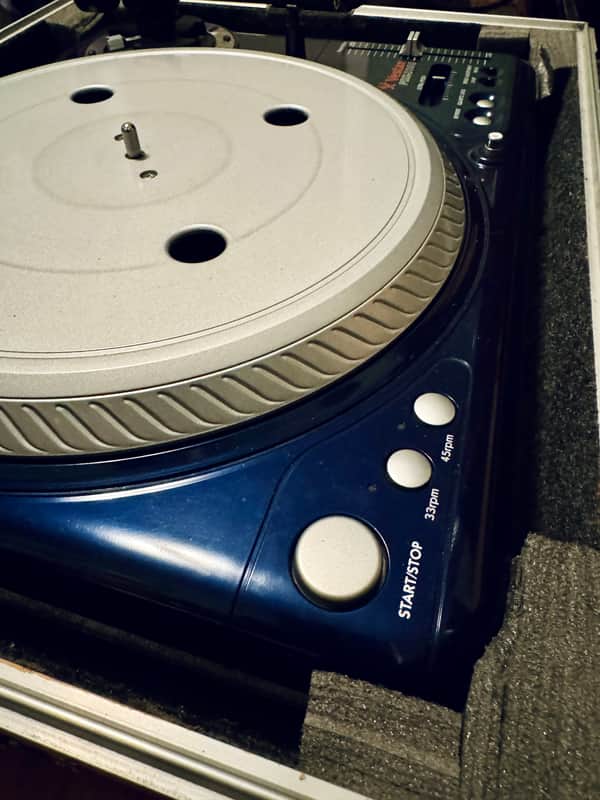 Vestax PDX-2000 Turntable RARE Limited Release Blue Finish