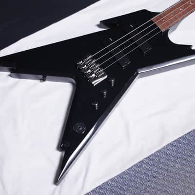 Dean Razorback Bass 4-string electric bass guitar NEW Classic Black - CAP pickups image 2