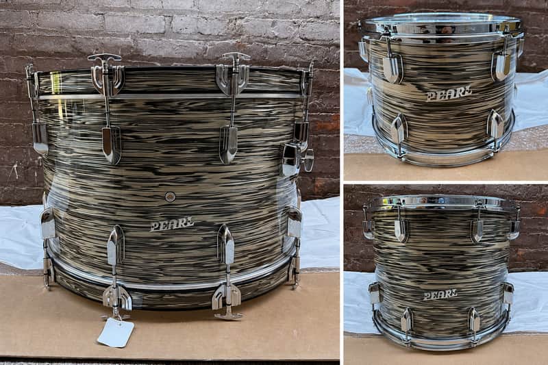 Pearl President Series Deluxe PSD943XP/C 3-Piece Shell Pack – Desert Ripple – Brand New image 1