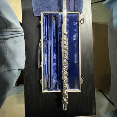 Haynes 28229 1955- Solid silver C foot closed hole handmade image 7