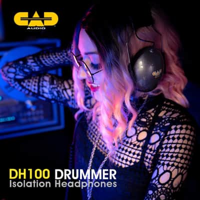 CAD DH100 | Drummer Sound Isolation Headphones. New with Full Warranty! image 5