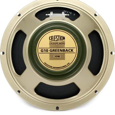 Celestion G10 Greenback 10-inch 30-watt Replacement Guitar Amp Speaker - 16 ohm image 1