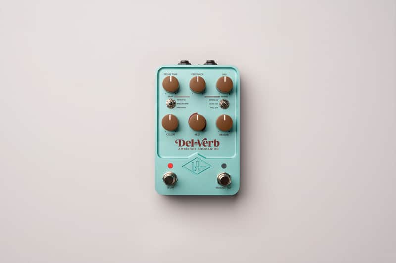 Universal Audio DEL-VERB Ambience Companion Reverb and Delay Pedal image 1