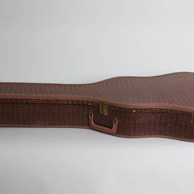Gibson LG-1 Flat Top Acoustic Guitar (1965), ser. #253956, original brown alligator chipboard case. image 11