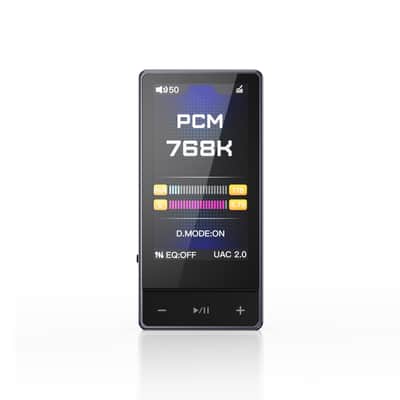 FiiO QX13 Portable DAC Amp, ES9027PRO 8-Ch DAC, 900mW×2, XMOS 16-Core, 10-Band EQ, Carbon Fiber Body, Color Display (Black) image 1