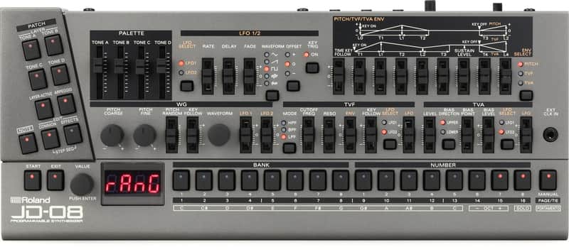 Roland JD-08 Boutique Series JD-800 Sound Module image 1
