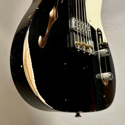 Fender Custom Shop Ltd. Ed. Caballo Tono Ligero Relic - Aged Black image 7