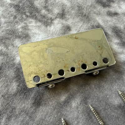 Fender Telecaster Bass bridge 1968-1971 - Steel image 5