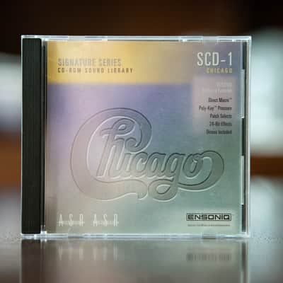 Ensoniq ASR-10 TS SCD-1 Chicago Signature Series CD-ROM Sample Library image 1