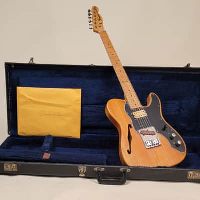 Mike Bloomfield's 1968/69 Fender Telecaster Thinline with Docs image 1