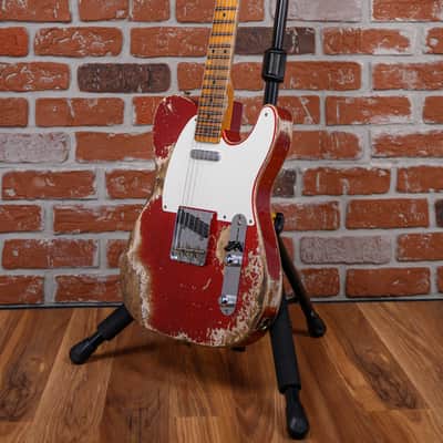 Fender Custom Shop LR25 1957 Telecaster Super Heavy Relic Aged Candy Apple Red 2025 w/OHSC image 5