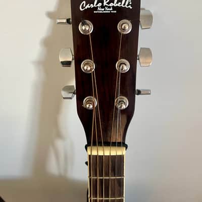 Carlo Robelli Acoustic-Electric Guitar (Sunburst) with Gig Bag image 4