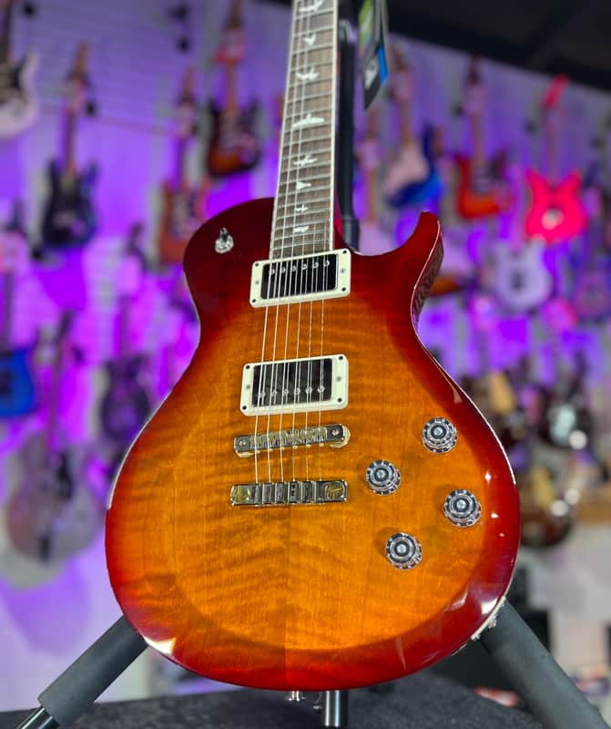 PRS S2 McCarty 594 Singlecut  - Custom Color -Dark Cherry Sunburst w/ PRS Bag, *FREE PLEK WITH PURCHASE* 236