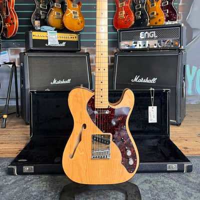 Fender Thinline Telecaster Natural 2001 Semi-Hollow Electric Guitar image 1