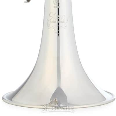 Yamaha YTR-9335CHS-BR III Xeno Artist Professional Bb Trumpet - Silver Plated (YTR9335CHSBRd1) image 5