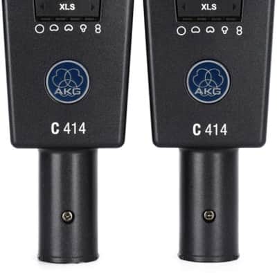 AKG C414 XLS/ST Large-diaphragm Condenser Microphone - Matched Pair image 2