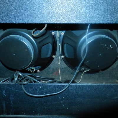 Fender Twin Reverb Amp Black Panel Guitar Tube Combo with cover + footswitch vintage 1966 image 8