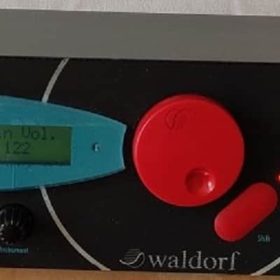 Waldorf Microwave II Rackmount Wavetable Synthesizer 1997 - Black image 5