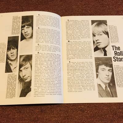 The Rolling Stones Souvenir Songbook  (Vintage/Used Book) image 4