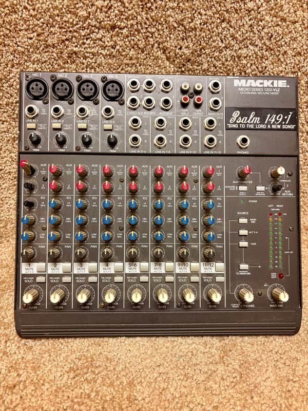 Mackie Micro Series 1202-VLZ 12-Channel Mic / Line Mixer | Reverb
