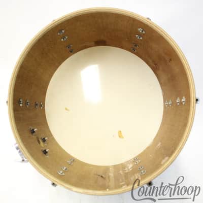 *Pearl Challenger 13x9" Tom Drum Silver Shimmer 6Ply Mahogany Vintage 70s Japan* image 6