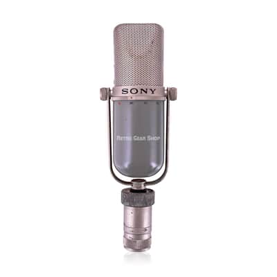 Sony C37P Mic FET Condenser Microphone Vintage Rare Serviced C-37P image 1