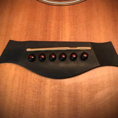 Triple C Woodworking-Got Bridge Pins? Ebony Bridge Pins with Bloodwood Inlays image 2