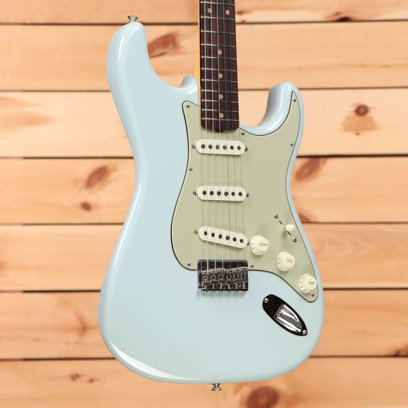 Fender Custom Shop Custom 1959 Hardtail Stratocaster Time Capsule Relic - Faded/Aged Sonic Blue-R138959 image 1