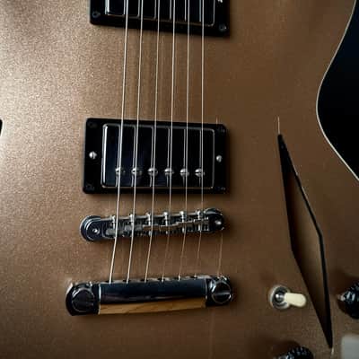 2015 Gibson Dave Grohl DG 335 Trini Lopez Gold Metallic image 9