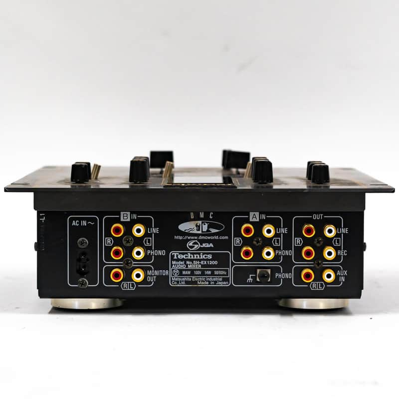 DJ機材 Technics SH-EX-1200 black Technics Sh-ex1200-k SH EX 1200 Black Color DMC Official Audio