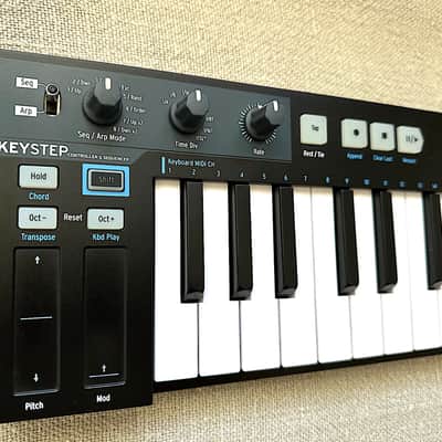 Arturia Keystep 32 note Midi Controler Black - Black Edition image 1