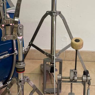 Yamaha 8000 tour custom Cobalt blue 22/12/13/16 snare and hardware image 5