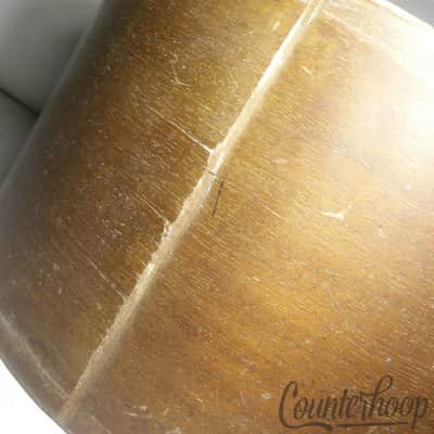 Leedy 13"x8 Snare/Tom Drum Shell Vintage 20s 2-Ply African Mahogany Indianapolis image 5