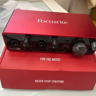Focusrite Scarlett 2i2 3rd Gen USB Audio Interface 2019 - Present - Red / Black image 2