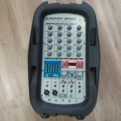 Behringer Europort EPA300 Portable PA System w/ Speaker Cables & Power Cable (USED) image 11