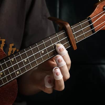Ukulele Capo 2Pack with 10 felt picks for Soprano, Concert, Tenor, Baritone Ukulele image 5